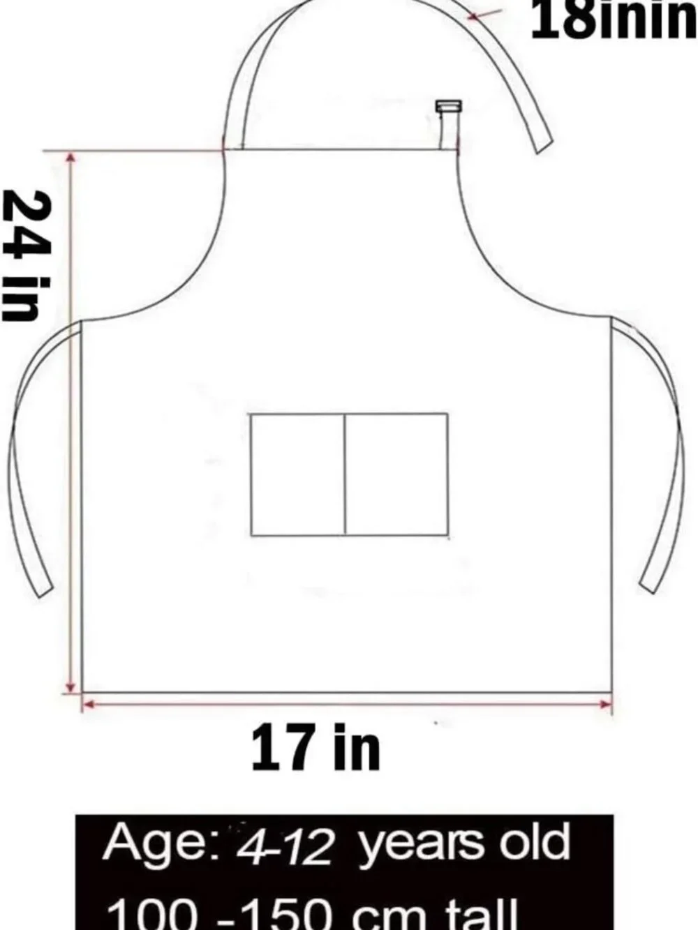 Kids Chef Hat and Apron Set - 10 Pieces Cooking Costume for Little Chefs